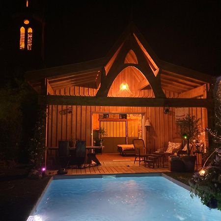 Chalet Atypique Vue Piscine Chauffee Гюжан-Местрас Екстер'єр фото
